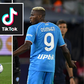 Victor Osimhen trolled by Napoli on Tiktok