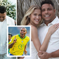 Ronaldo Nazario and Celina Locks wedding