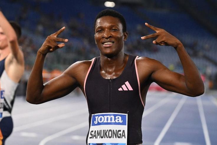 Muzala Samukonga becomes first African to join Michael Johnson's Grand Slam Track league