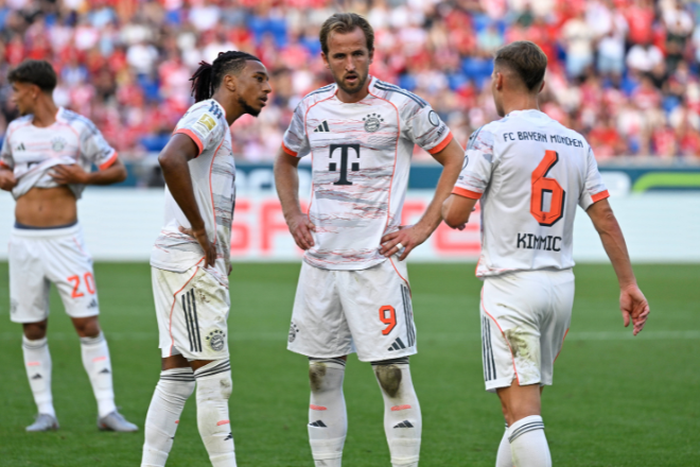 Michael OLISE, Harry KANE, and Joshua KIMMICH || Image credit: Imago
