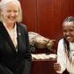 Kenyan superstar Faith Kipyegon mesmerizes US Ambassador to Meg Whitman in morning meet up