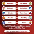 Pulse Sports prediction game: Enter your week 10 predictions for a chance to win ₦‎1 million