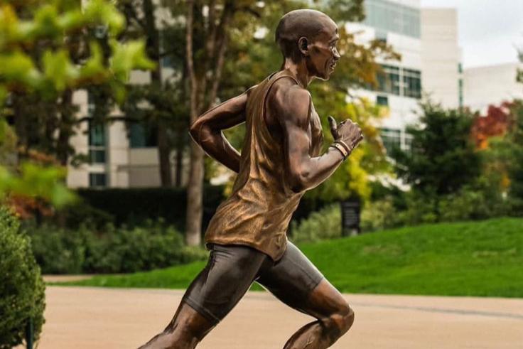 Nike honour Eliud Kipchoge with a track and statue in the US