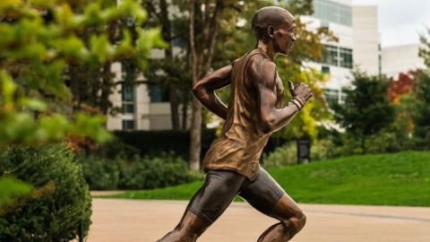 Nike honour Eliud Kipchoge with a track and statue in the US