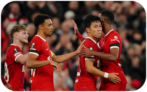 Liverpool thrash French side Toulouse as they maintain unbeaten run in Europa League