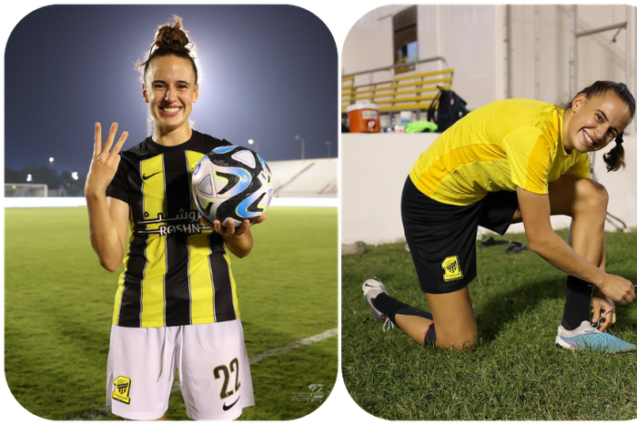 Ashleigh Plumptre wants to help women's football in Saudi Arabia grow