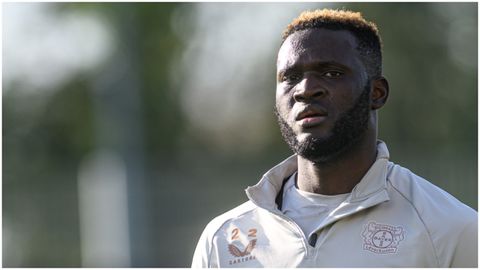 'Comrade back on' - Super Eagles striker Victor Boniface spotted in training after missing Brest