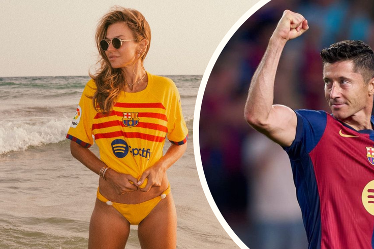 El Clasico: Lewandowski’s model wife Anna shares ‘thirsty’ bikini snap in support of Barcelona
