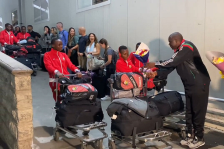Junior Starlets land in the country to celebratory reception after historic U-17 Women's World Cup debut