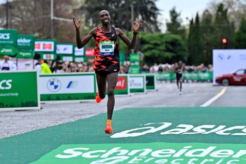 Kenya's Elisha Rotich eyes record breaking time at Frankfurt Marathon