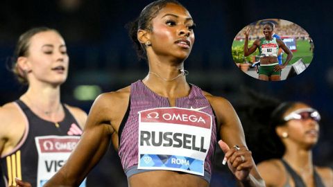 'Guidance over rivalry' – Masai Russell shares why she relies on Nia Ali alone