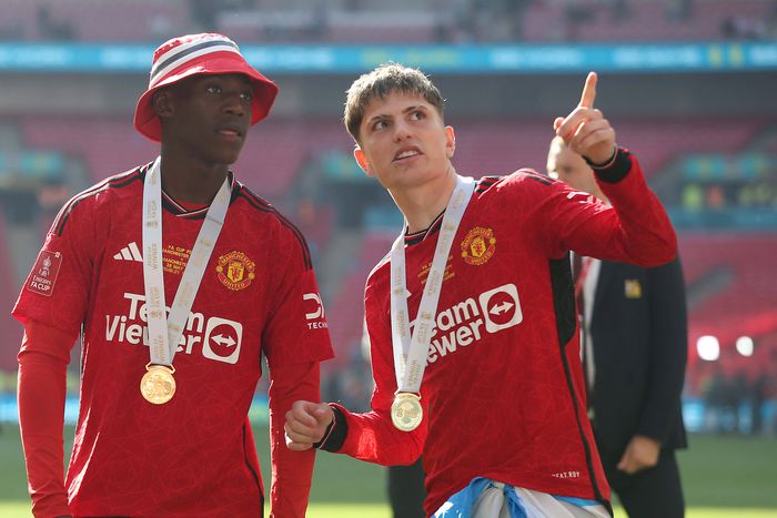 Kobbie Mainoo and Alejandro Garnacho | Imago