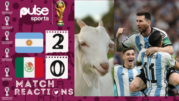 'THE G.O.A.T' - Reactions as Messi magic inspires Argentina to 2-0 win against Mexico