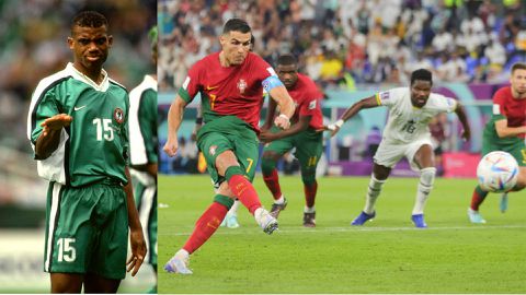 Sunday Oliseh praises 'smart' Ronaldo for winning penalty against Ghana
