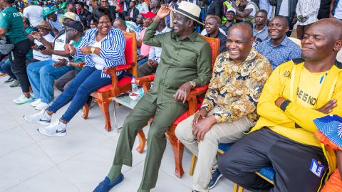 Gor Mahia receive seven figure donation from patron Raila Odinga after victory over Muhoroni in Homa Bay