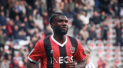 Super Eagles striker Moffi ends 8-game drought to give Nice victory over Toulouse