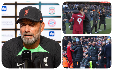 ‘It was down to emotions’ - Jürgen Klopp explains what happened between Nunez and Guardiola