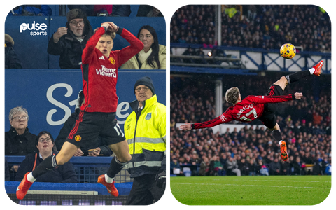 Garnacho’s Rooney-esque overhead kick inspires Man United to a win comfortable win over Everton