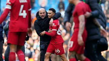 Man City boss Pep Guardiola happy with Liverpool performance despite draw