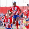 Super Falcons star Rasheedat Ajibade returned with a goal for Atletico Madrid in a league fixture against Granada on Sunday, November 26, 2023. X/Atleti Femenino