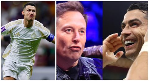 Elon Musk sends message to Cristiano Ronaldo after champions League heroics