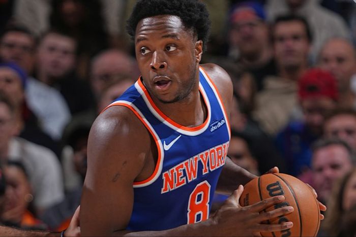 The New York Knicks defeated the Denver Nuggets thanks to a career-high from Nigerian-born OG Anunoby.