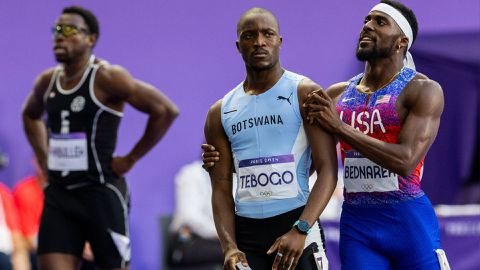 ‘Tebogo ran a better race’ - Kenny Bednarek gives Botswana rival his flowers as he reveals what cost him Olympics gold