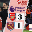 'We missed Arteta ball' - Reactions as 'Resurgent' Arsenal comeback to defeat West Ham in Boxing Day thriller