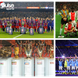 Clubs that have won all five trophies in a single year
