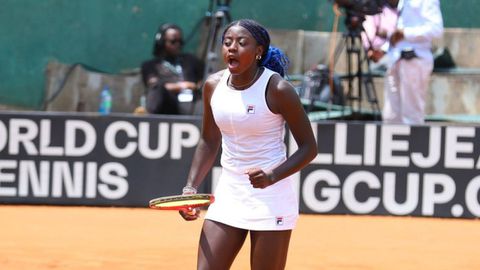 Angela Okutoyi explains how tennis turned her life around