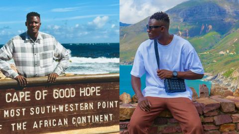 Harambee Stars captain Michael Olunga shares snapshots of Christmas vacation in South Africa