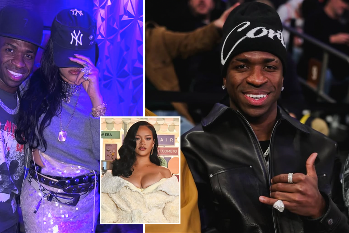 Real Madrid star Vini Jr meets up with Rihanna in New York