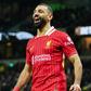 Liverpool star Mohamed Salah celebrates against Leicester City | Imago