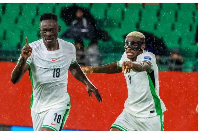 Akor Adams claims he is enjoying his partnership with Osimhen