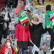 Women attend Iran-Iraq match in Tehran stadium