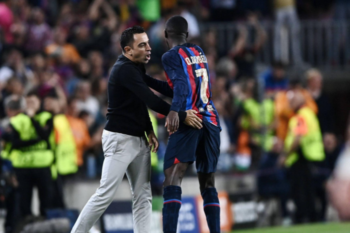 Xavi speaks on Dembele's renewal