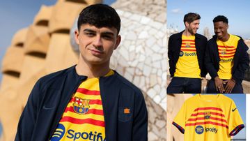 Check out the new Barcelona 4th jersey