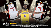 LeBron James’ 2013 NBA Finals jersey finally auctioned for over a staggering N2.7 billion