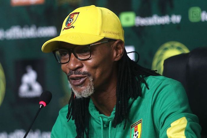 Cameroon coach Rigobert Song speaks ahead of their AFCON 2023 Round of 16 clash against the Super Eagels of Nigeria || Getty Images
