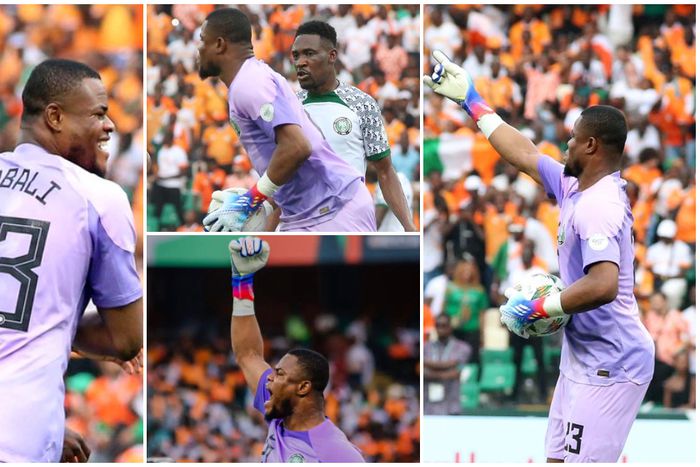Super Eagles man of the moment, Stanley Nwabali.