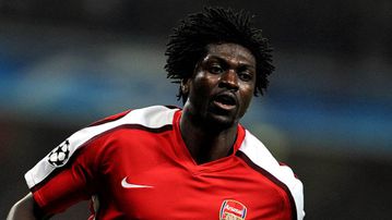 Emmanuel Adebayor cautious his birthday has been jinxing Arsenal’s title chances in previous years