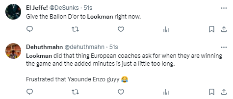 See what Nigerians are saying about Ademola Lookman after the Super Eagles knocked out Cameroon to reach AFCON 2023 quarterfinal  | Imago