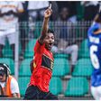 Angola's two-goal hero, Gelson Dala.