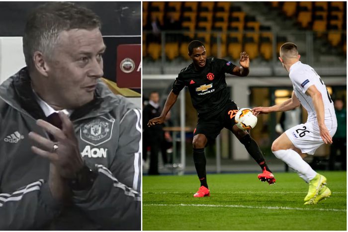 Odion Ighalo scores a wonder goal for Manchester United in Europa League.