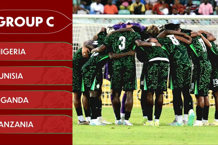 Nigerians brand Super Eagles AFCON 2025 group as easy, to face Tunisia, Tanzania and Uganda in Morocco.