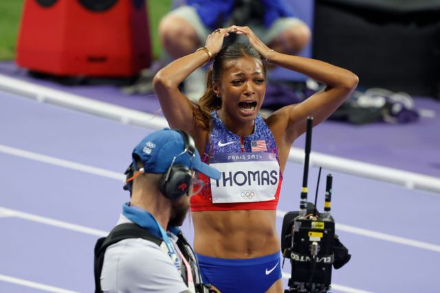 Gabby Thomas has opened up on how being an elite track athlete has impacted her relationships.