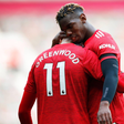 Mason Greenwood of Manchester United celebrates his second goal with Paul Pogba at Old Trafford  || Image credit: Imago