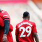 Mason Greenwood of Manchester United celebrates his second goal with Paul Pogba at Old Trafford  || Image credit: Imago
