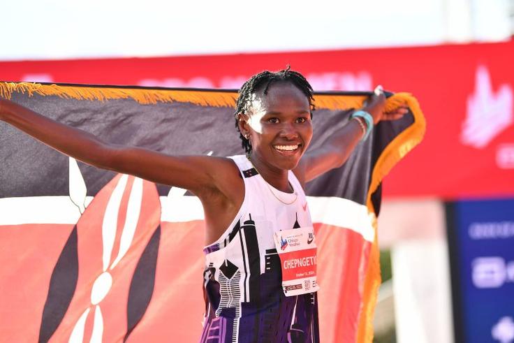 Ruth Chepng’etich admits breaking her own marathon world record will be the ultimate test for any athlete