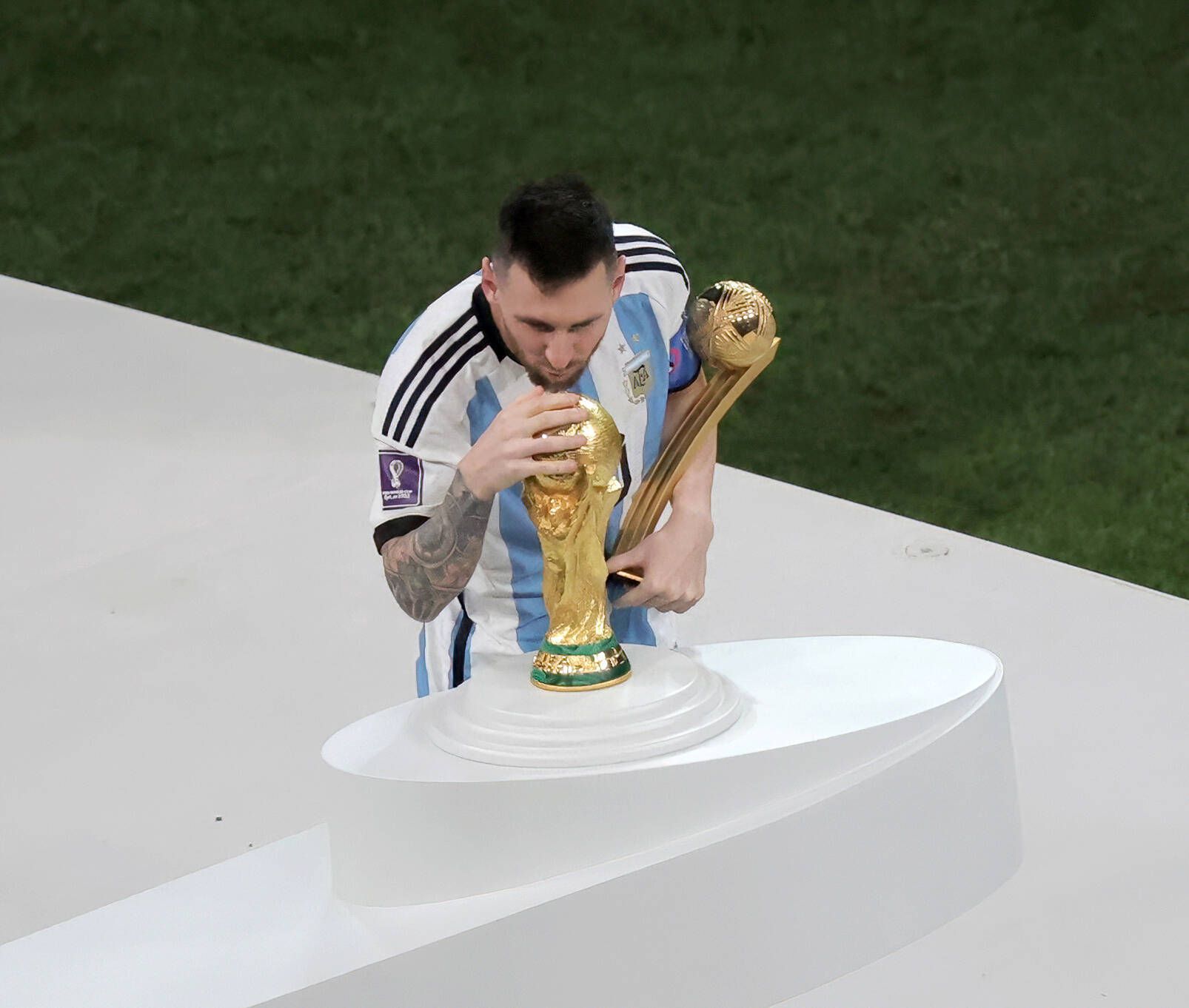 Lionel Messi led Argentina to the World Cup in 2022